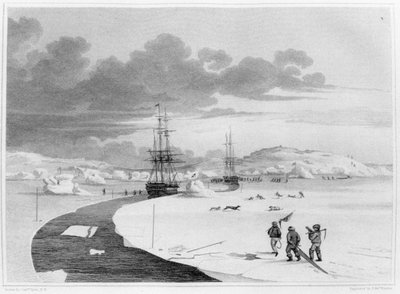 Cutting into Winter Island, October 1821, from 